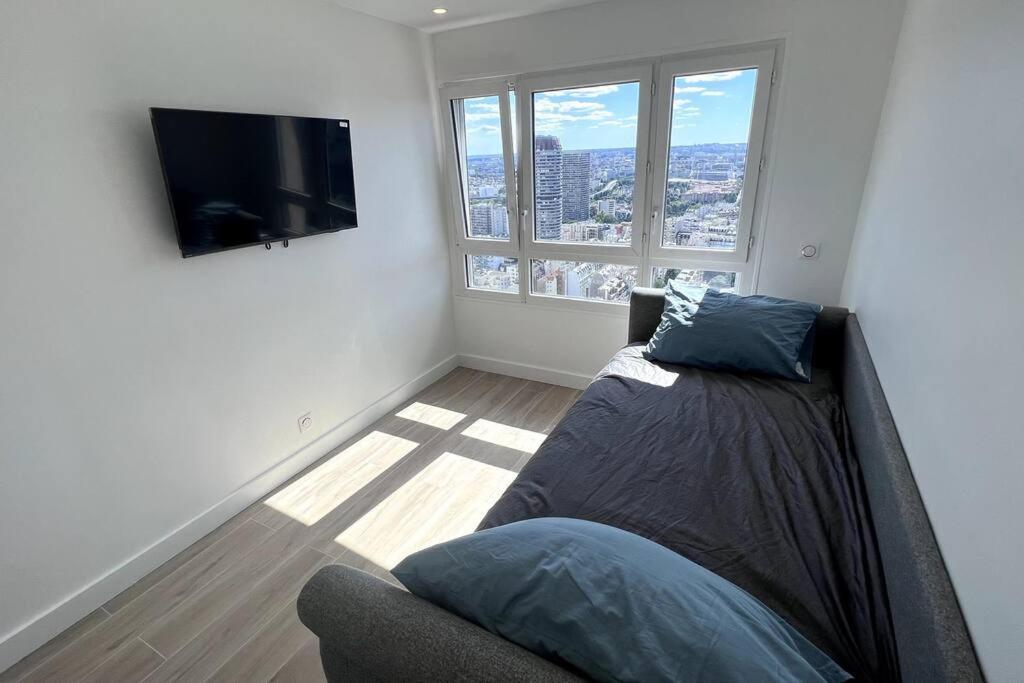 Nice Apartment With Amazing View Of Paris + Parking 외부 사진