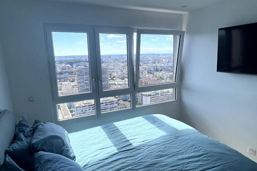 Nice Apartment With Amazing View Of Paris + Parking 외부 사진