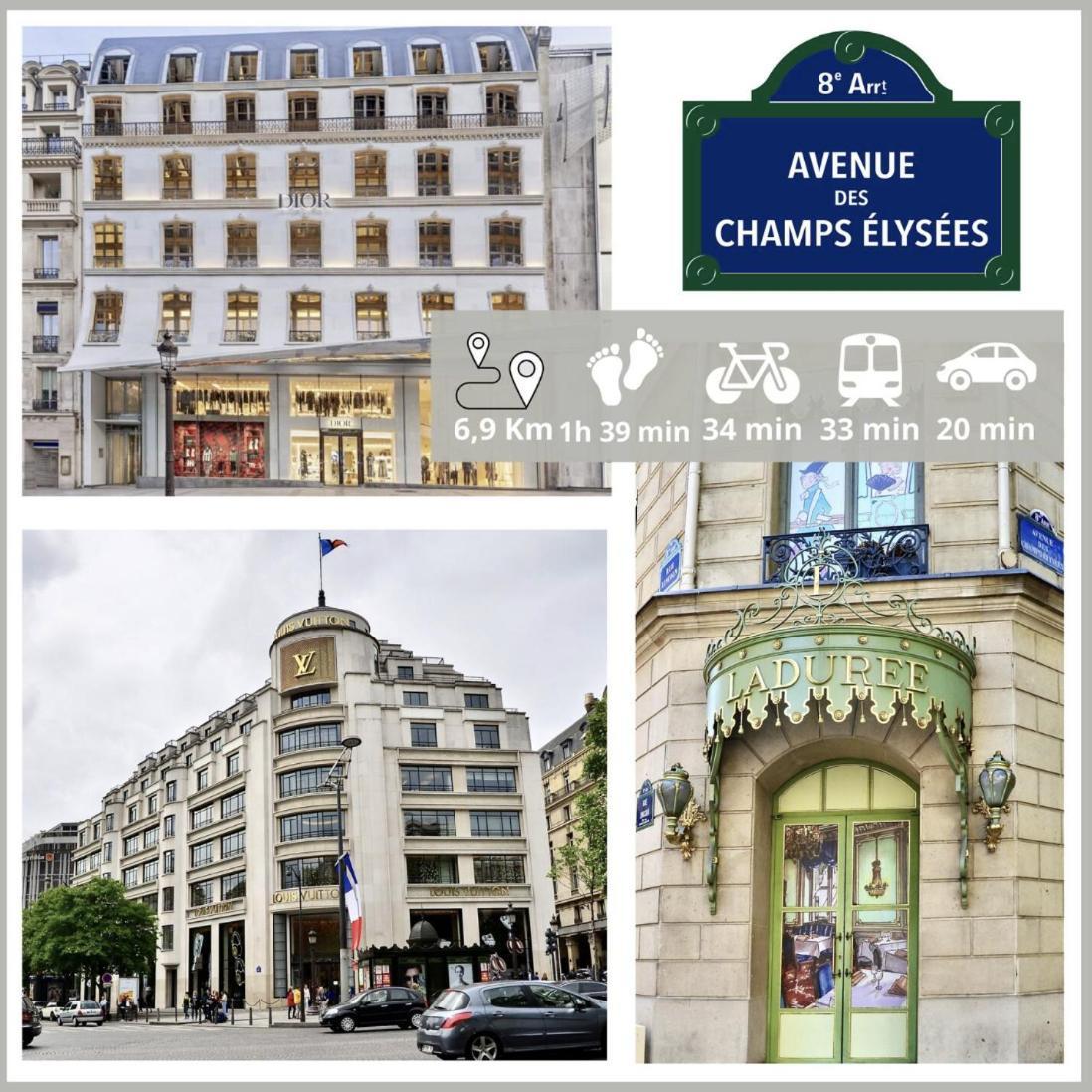 Nice Apartment With Amazing View Of Paris + Parking 외부 사진